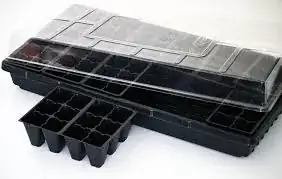 Seedling tray with cover