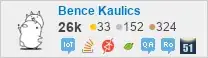 profile for Bence Kaulics on Stack Exchange, a network of free, community-driven Q&A sites