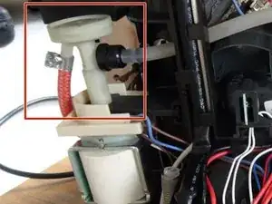 Siemens EQ5 Replace pulsation damper/pressure relief valve