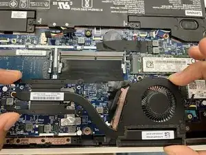 Lenovo ThinkPad L390 Fan and Heat Sink Replacement