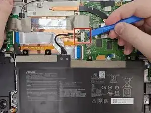 ASUS Chromebook C424MA-DH48F Battery Disconnection