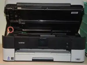 Brother MFC-J4420DW opening procedure
