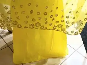 Shortening a Child’s Princess Dress Without Cutting It