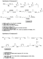 Synthesis of compounds 1 and 2