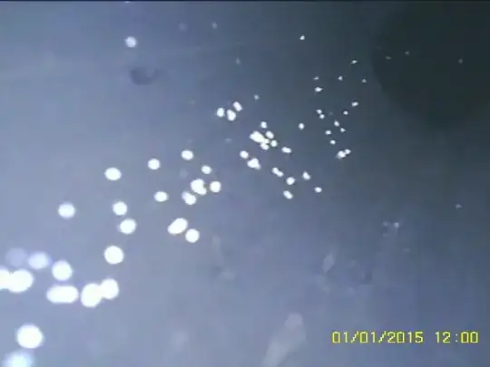 This must be the same white material from the bottom side of the substrate. It is light weight too. The wind blew this stuff around like Styrofoam beads. This also make the think it is an ash of some sort. I would think that crumbing substrate would be more weighted down with metal oxides.