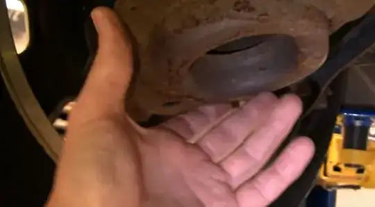 Rear left wheel Rear left wheel