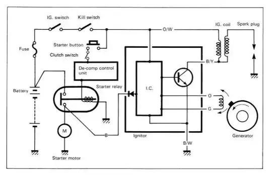 LS650 electrical schematic