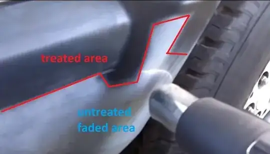 faded unfaded Jeep Cherokee fender flare