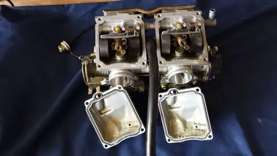 Mikuni twin carbs