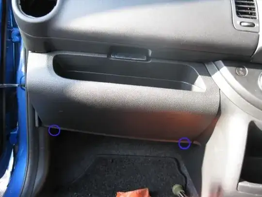 bottom screw location