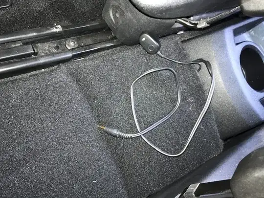 3.5mm cable and dongle