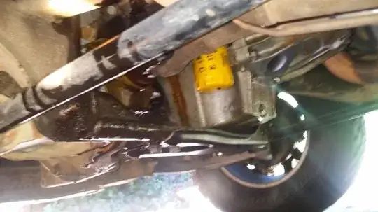 upper left engine block break 2003 Suburban