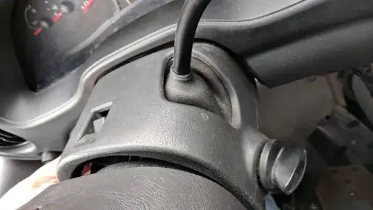 steering wheel panel