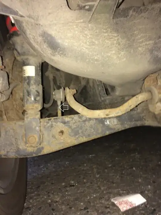 pic from behind rear left wheel