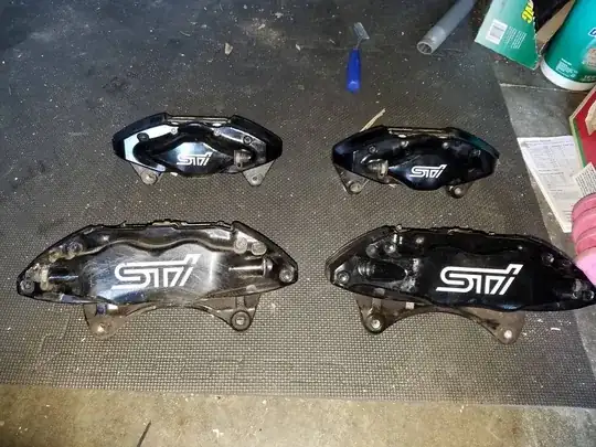 2014 STI Calipers