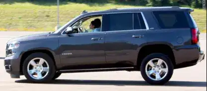 Suspension position when braking