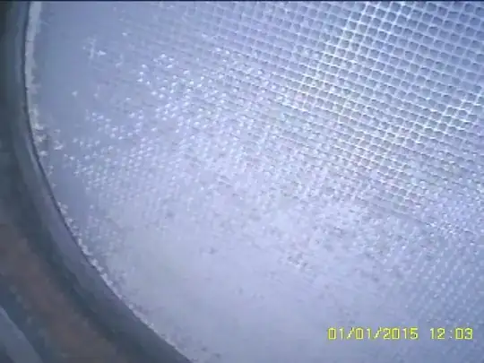 This looks like ash build up to me, but I'm NOT a trained mechanic with emissions expertise. Hopefully some of you are! :)