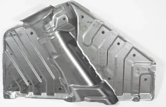 fuel tank heat shield