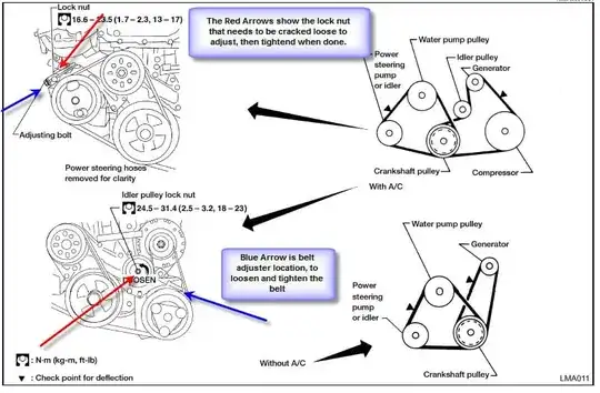 Nissan Sentra 2001 Belt Diagram