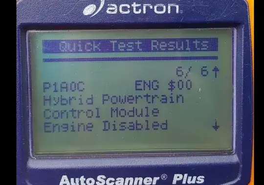 The P1A0C Error Code
