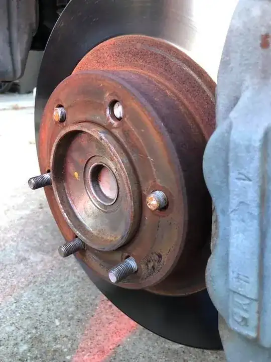 Three Broken Wheel Studs