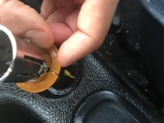 snapped outer sleeve