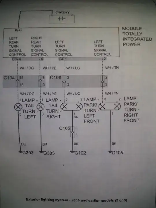 turn signal wiring diagram