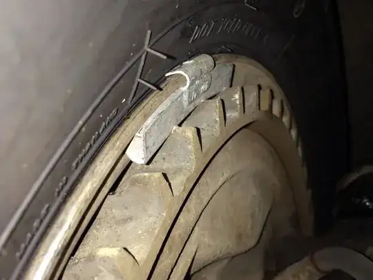 Left Front Wheel Weight