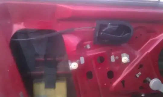 view of long control cable