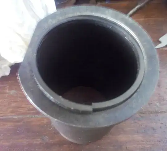 Black rings don't fit, but I can file the endings to make them in