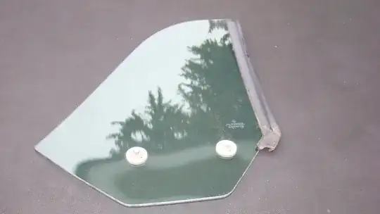 Picture found online showing the glass window with washers