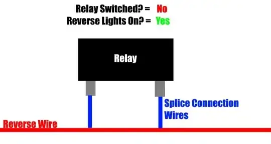 Spliced Relay Diagram