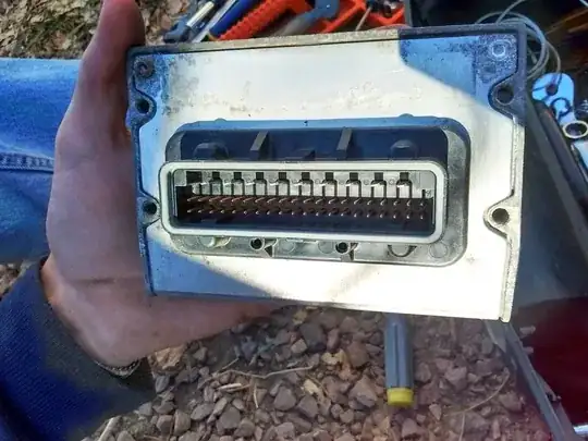 Give each metal terminal a slight twist