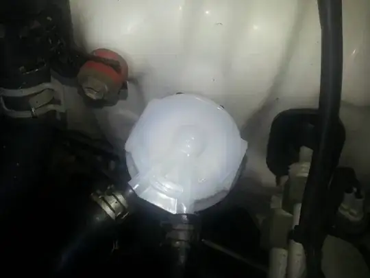 Detail of fuel filter