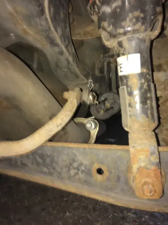 pic from behind rear right wheel