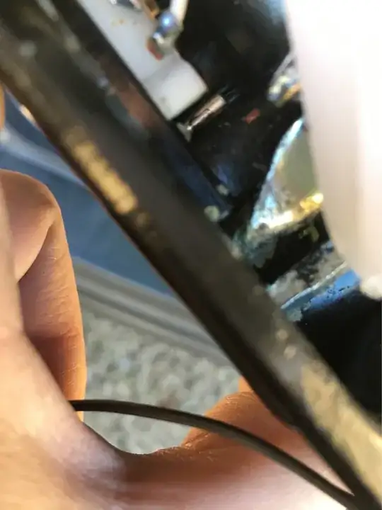 Picture of inside latch