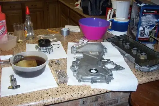 O-ring & Timing Chain Cover