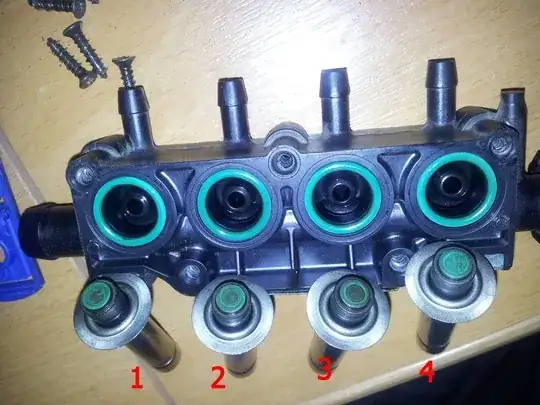 disassembled omvl injectors