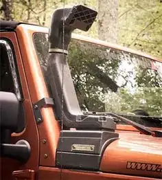 Jeep with deep water intake