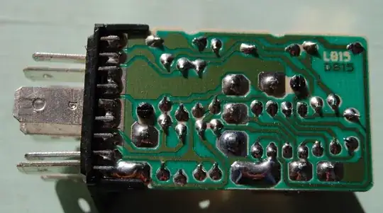 Bad solder joint on car flasher relay