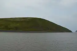 Cape Krest-Tumsa in the Lena River delta, a protected area of Russia in Bulunsky District