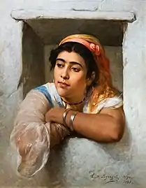 At the Window (1883)