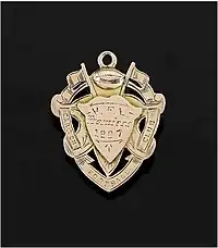 A medal inscribed with "Carlton Football Club, V.F.L. Premiers 1907"