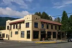 Historic McGrath Hotel - founded 1922, currently the Iron Duck Public House
