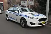 New South Wales Police Force Ford Falcon General Duties Car