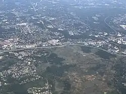 Aerial view of Fairfield in Essex County