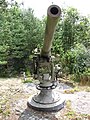 Imperial Russian 75&nbsp;mm model 1892 Canet gun on 152&nbsp;mm naval howitzer carriage in Kuivasaari. 75&nbsp;mm Canet on howitzer carriage could be used as anti-aircraft gun, and eight guns were modified in Finland to fire 76&nbsp;mm Bofors shells.