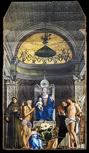 Giovanni BelliniSan Giobbe Altarpiece, 371 × 258 cm
