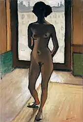 Nude against the light, 1909, Musée des Beaux-Arts de Bordeaux