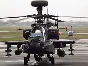 Apache helicopter